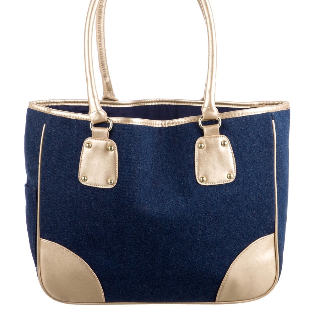 Neiman Marcus Denim Tote Bag